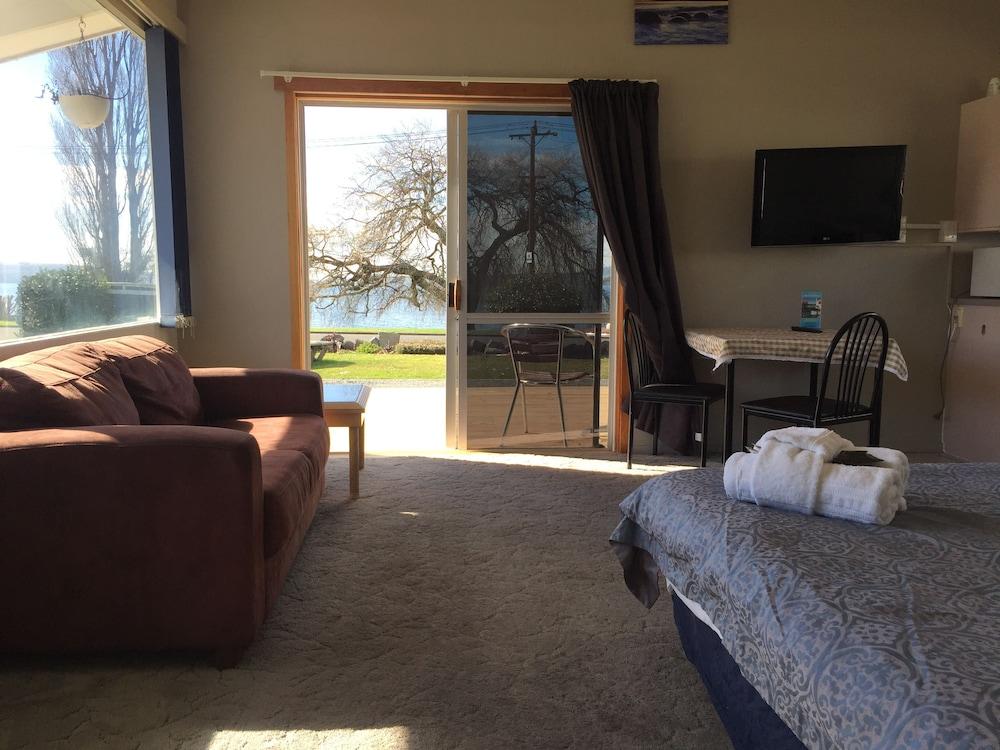 Jack & Di'S Lakefront Motel Rotorua Exteriér fotografie