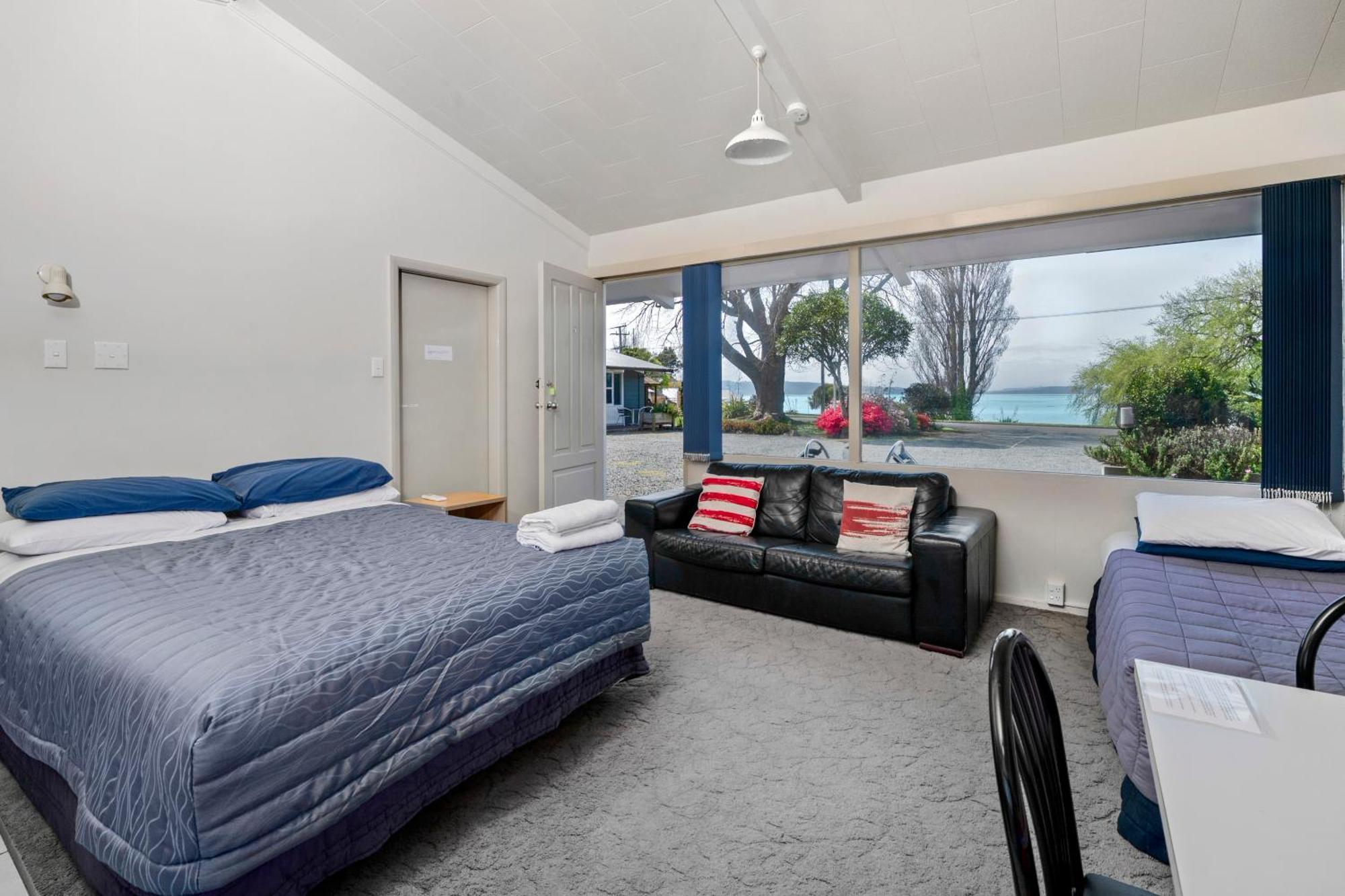 Jack & Di'S Lakefront Motel Rotorua Exteriér fotografie