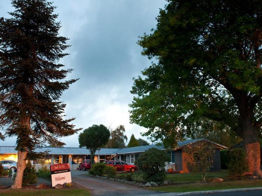 Jack & Di'S Lakefront Motel Rotorua Exteriér fotografie