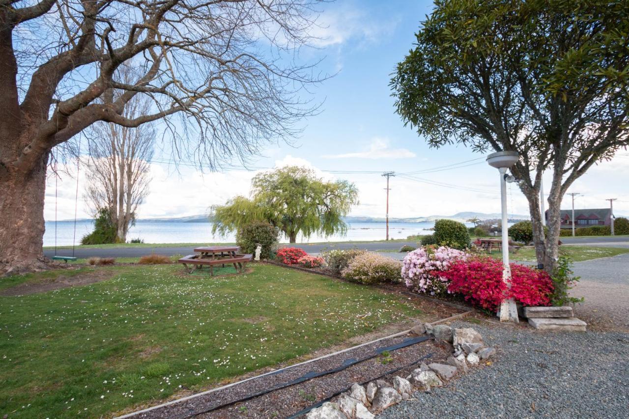 Jack & Di'S Lakefront Motel Rotorua Exteriér fotografie