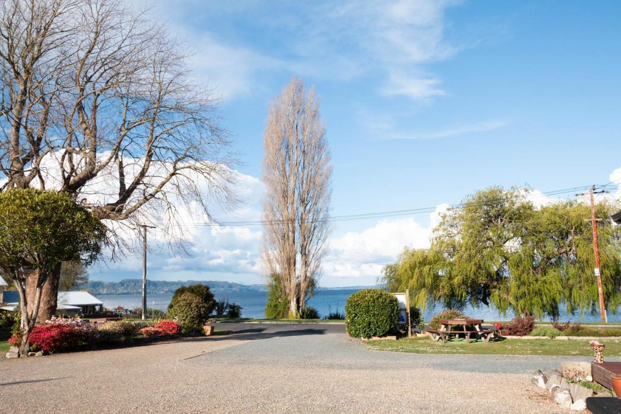 Jack & Di'S Lakefront Motel Rotorua Exteriér fotografie
